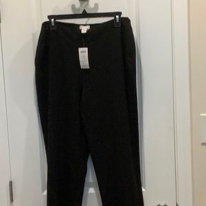 Chicos, The ultimate fit pant black size 1.5, NWT